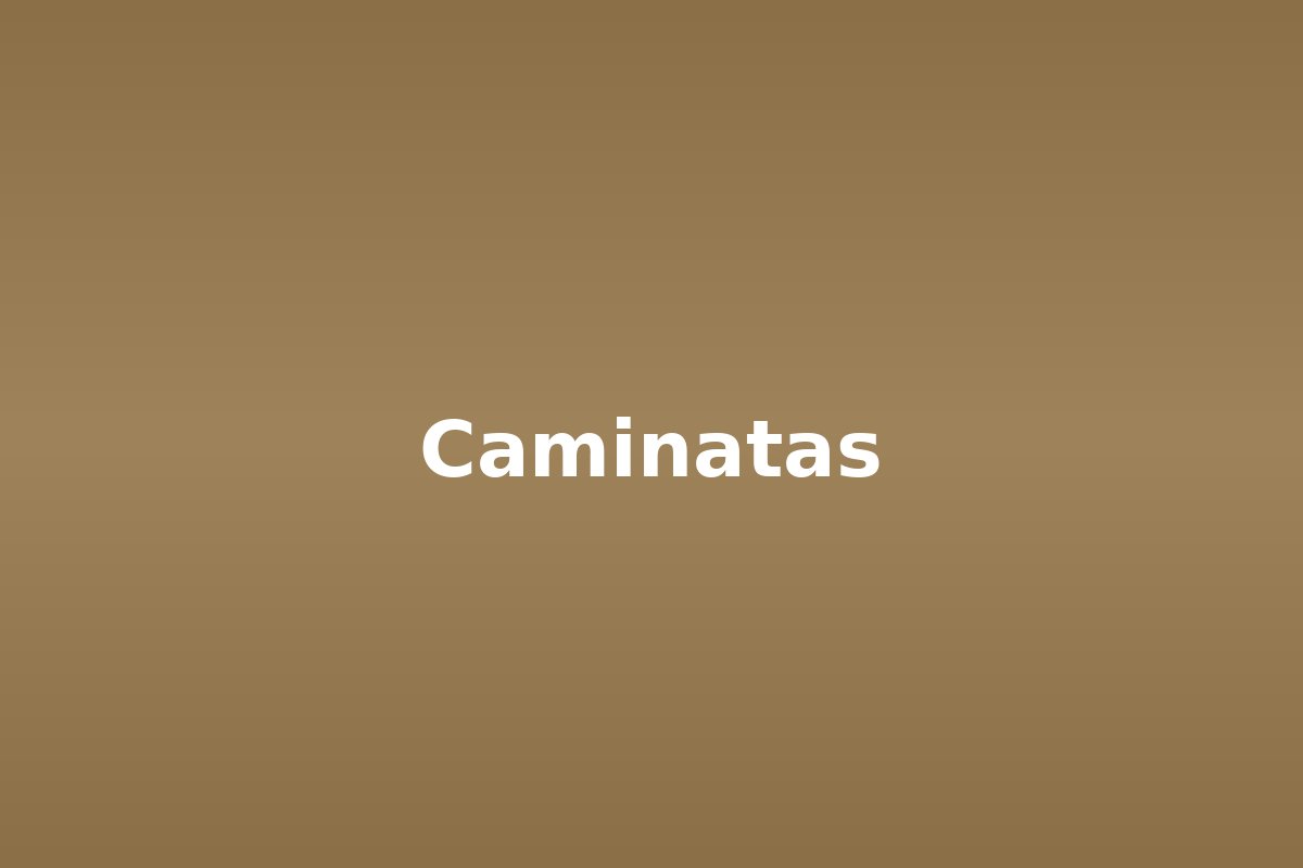 Caminatas en la naturaleza