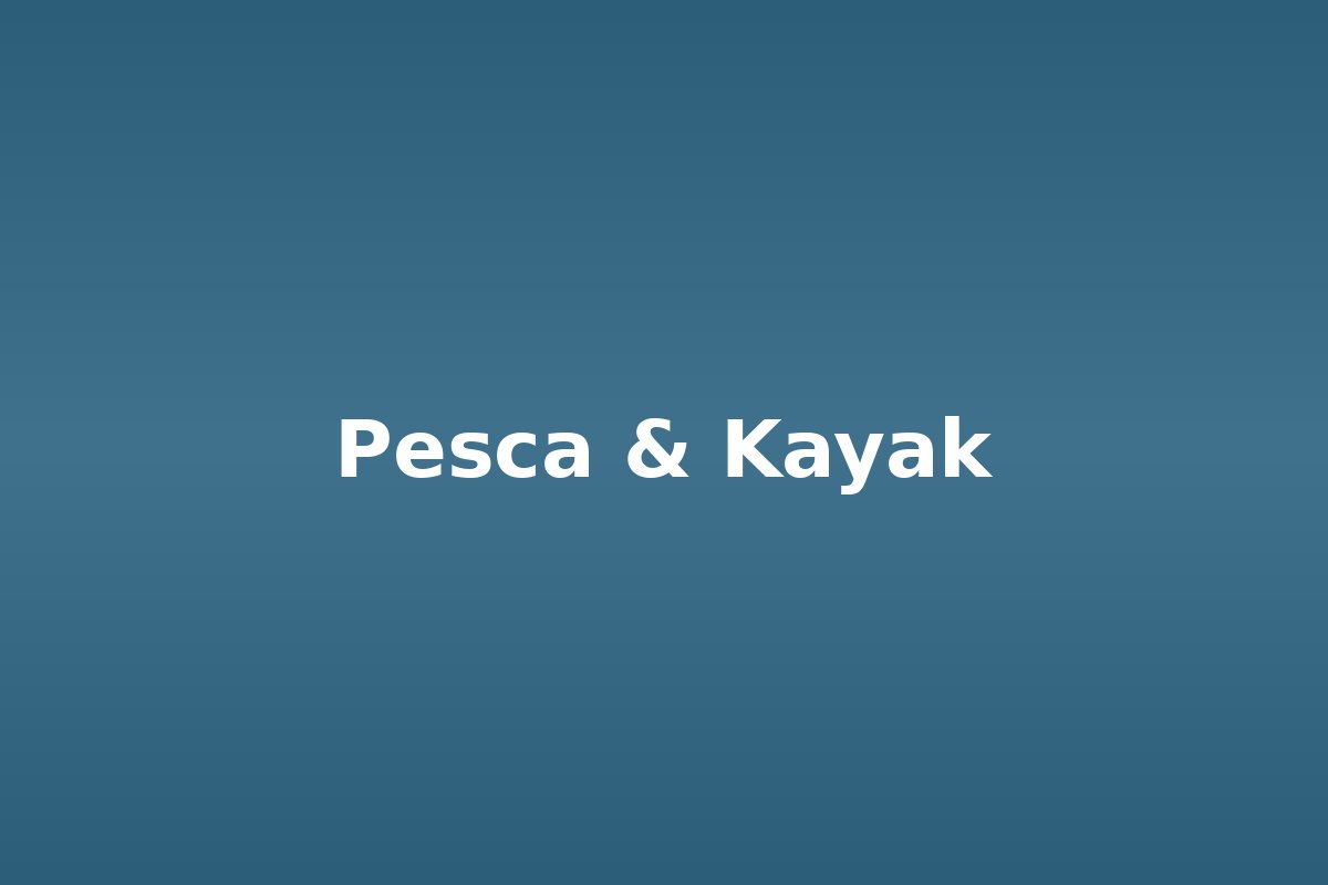 Pesca y kayak en la represa
