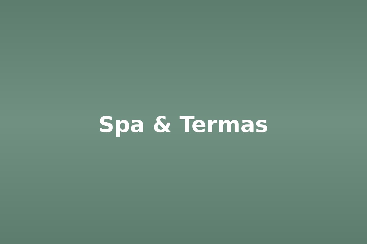 Spa y termas